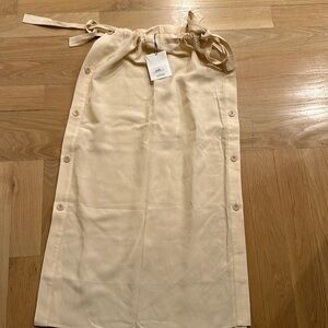 Toteme drawstring skirt